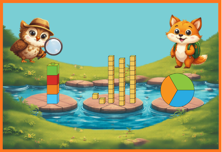 Explore mathematical ideas with patterns, number relationships, and visual discovery.