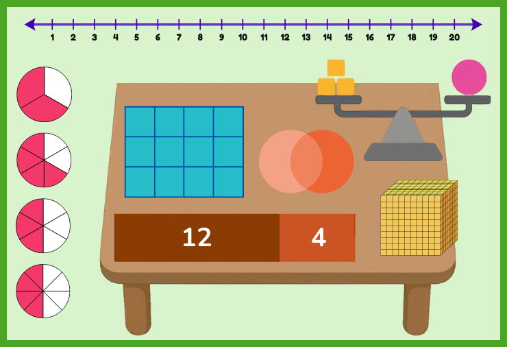 Explore mathematical ideas with patterns, number relationships, and visual discovery.